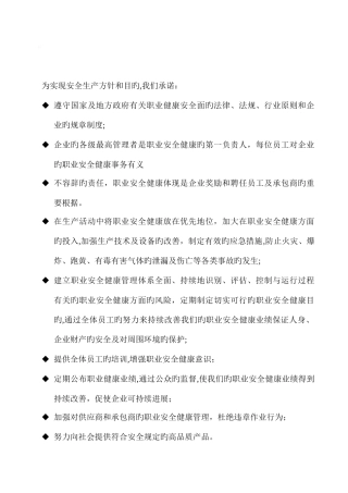 2025年精细化工安全标准化全套制度