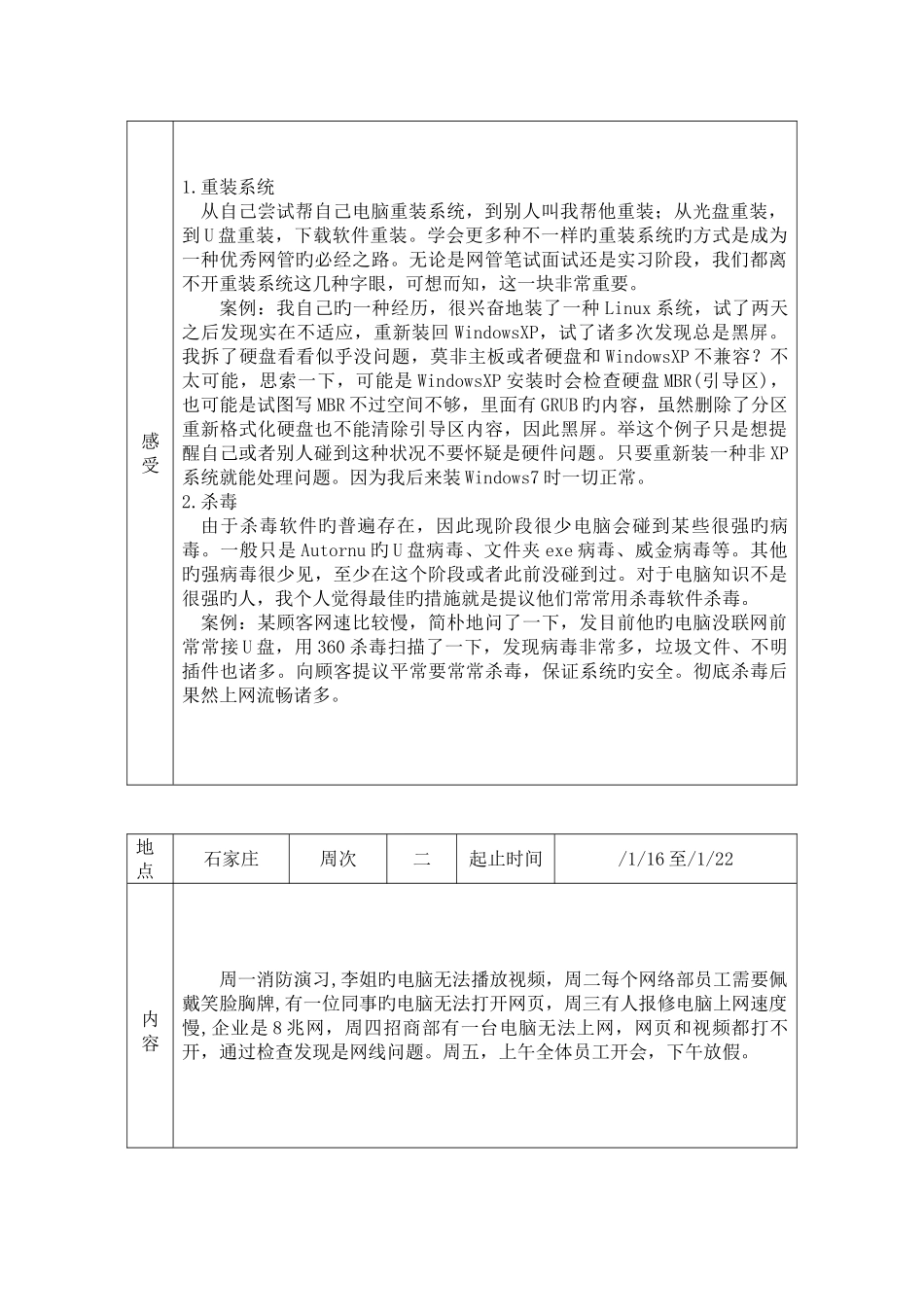 2025年网络管理员实习周记合集_第2页