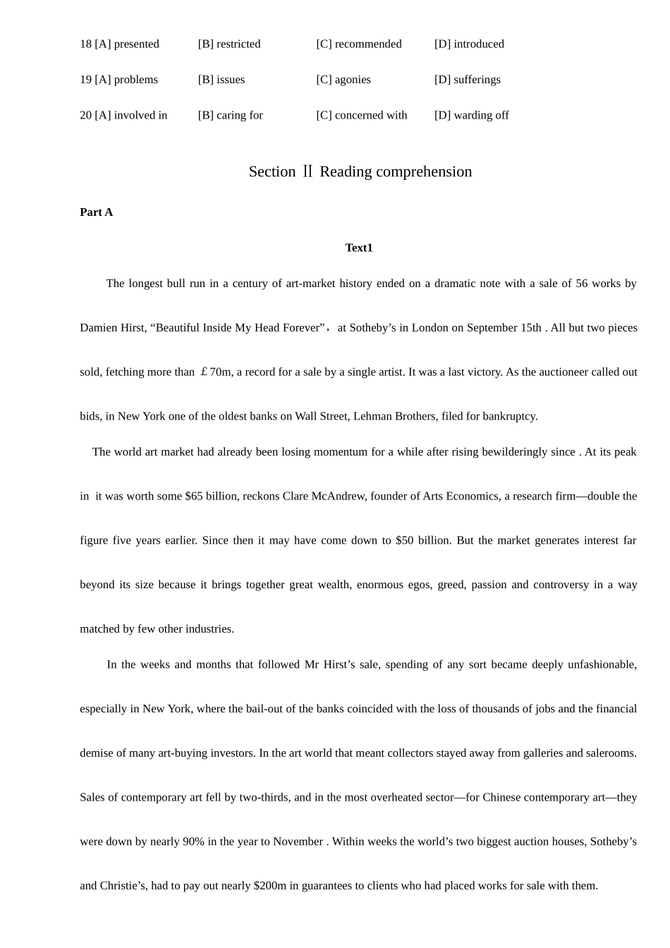 2025年考研英语二历年真题完美打印版有部分答案_第3页