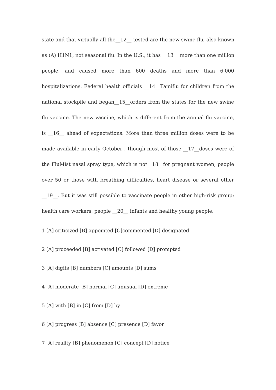 2025年考研英语二真题及答案纯文本可编辑绝无快照形式_第2页