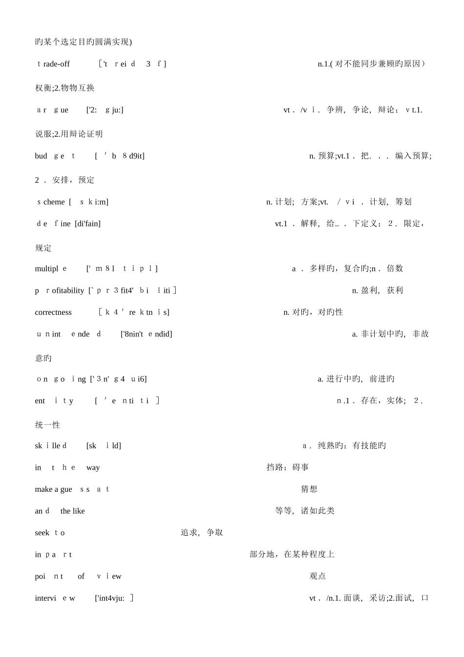 2025年自考英语带音标单词汇总_第2页