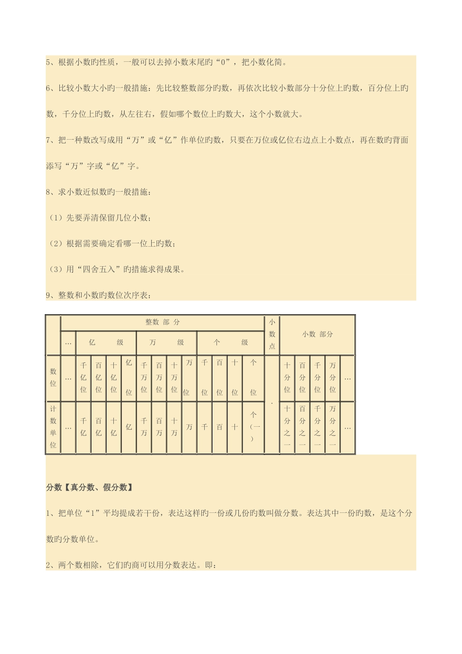 2025年苏教版小学数学知识点汇总_第2页