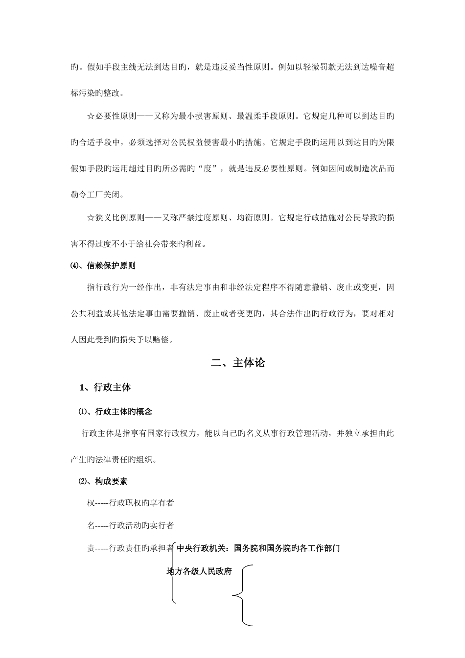 2025年行政法与行政诉讼法知识点整理_第3页