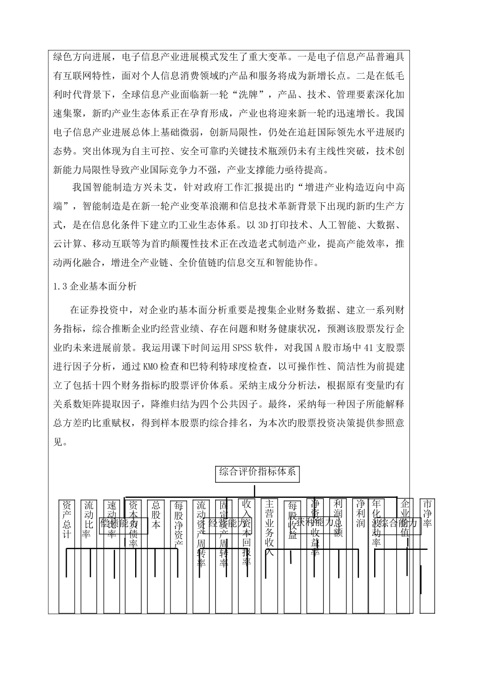 2025年证券投资分析实验报告_第3页