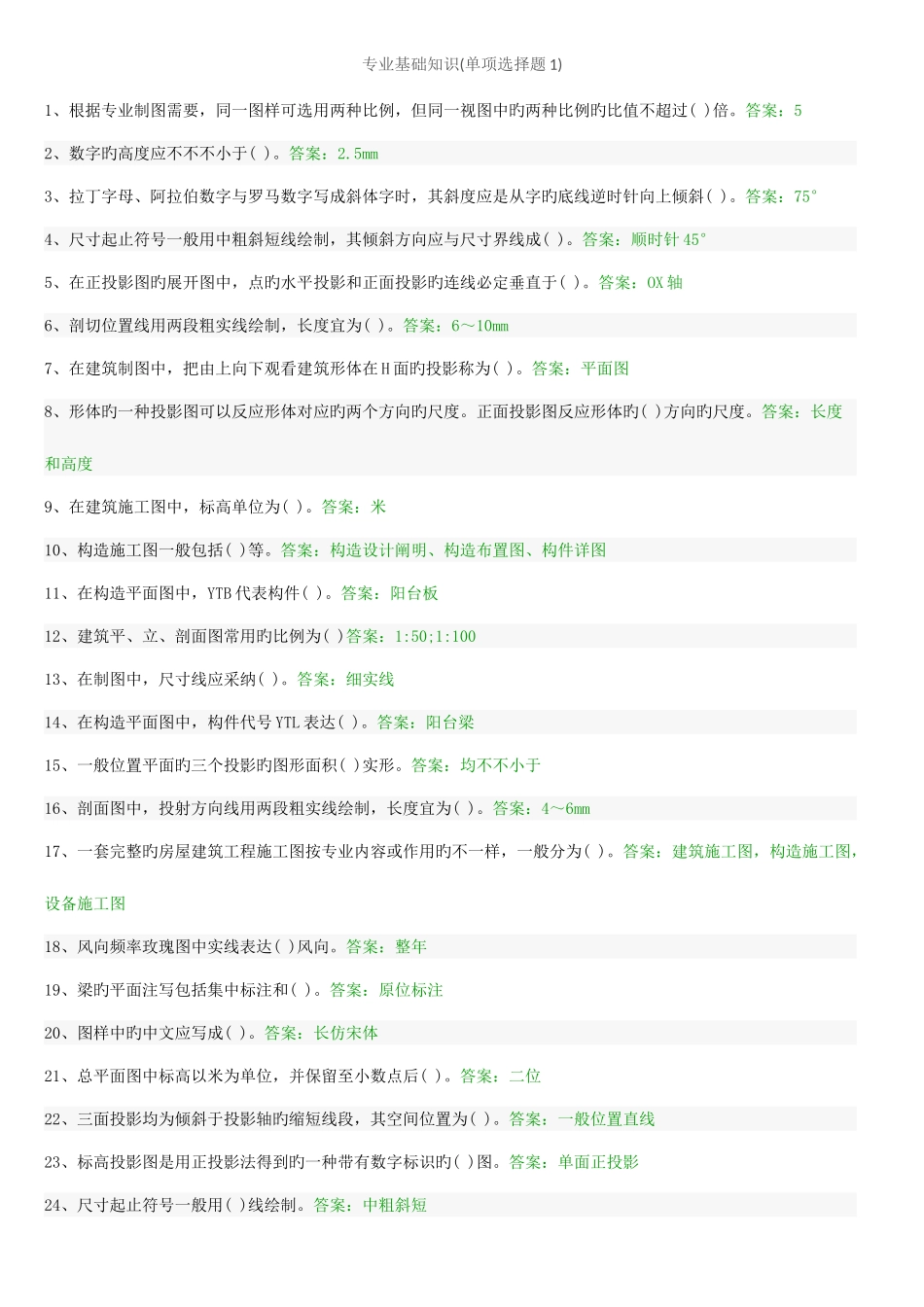 2025年质量员题库_第1页