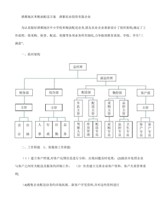 2025年配送实施方案应急预案等