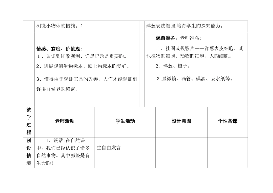 2025年青岛版六年级下册全册科学教案_第2页