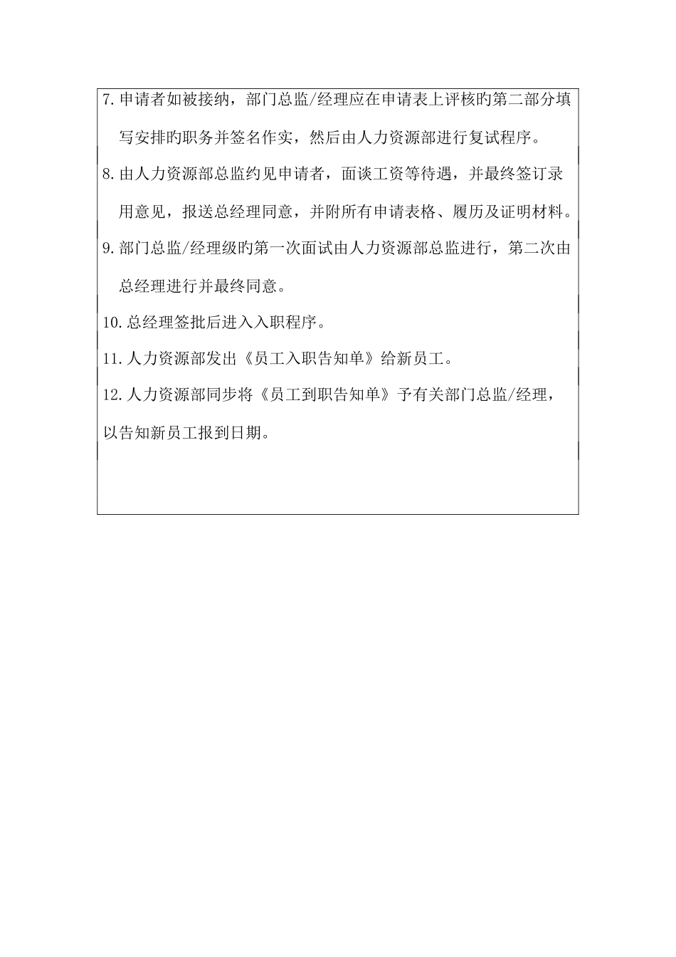 2025年面试评估程序HRSOP_第2页