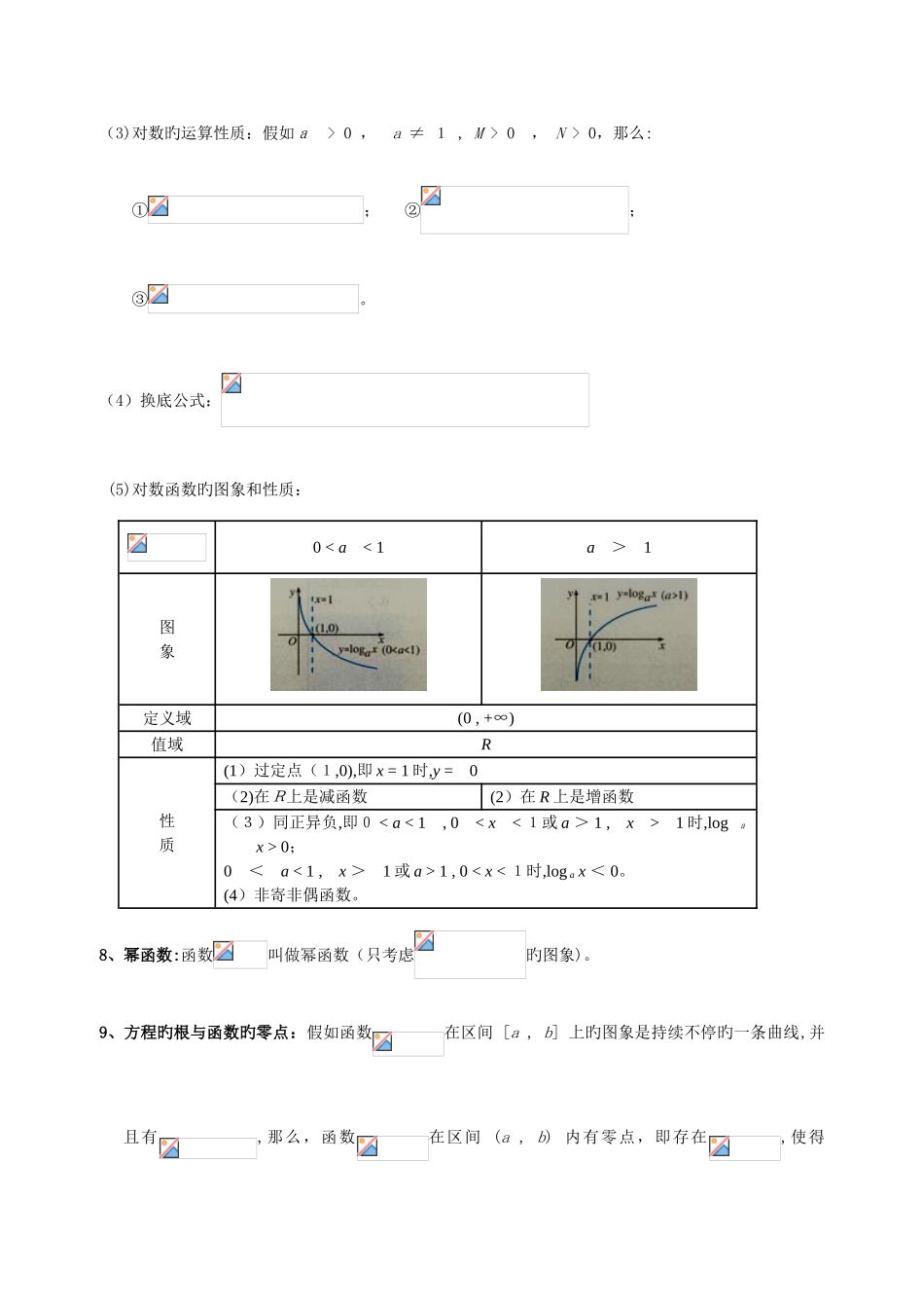 2025年高中数学学业水平考试知识点大全必修_第3页