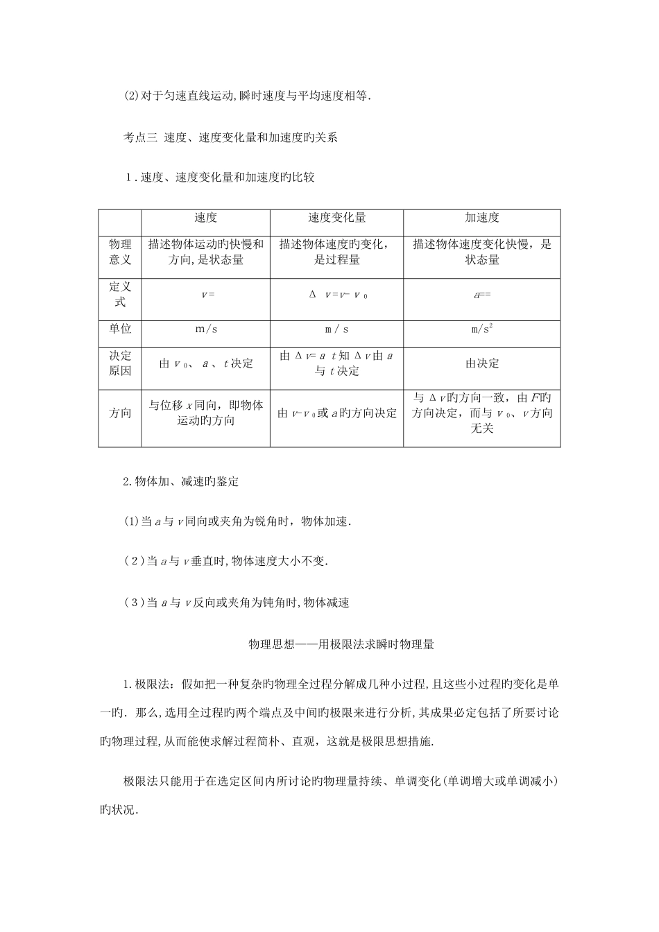 2025年高中物理知识点清单非常详细_第3页