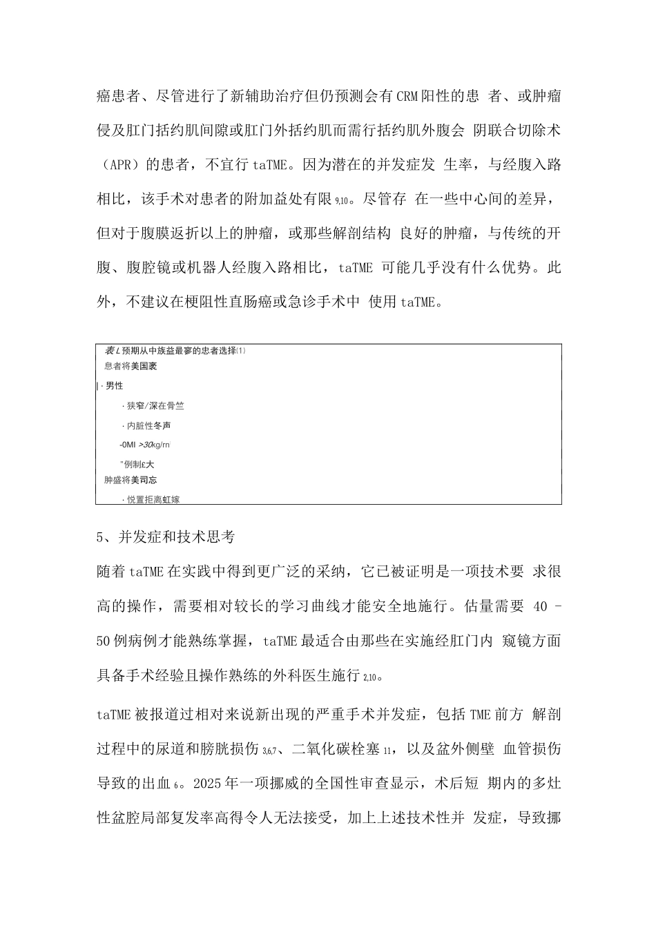 2025经肛全直肠系膜切除术的适应证和技术考虑_第3页