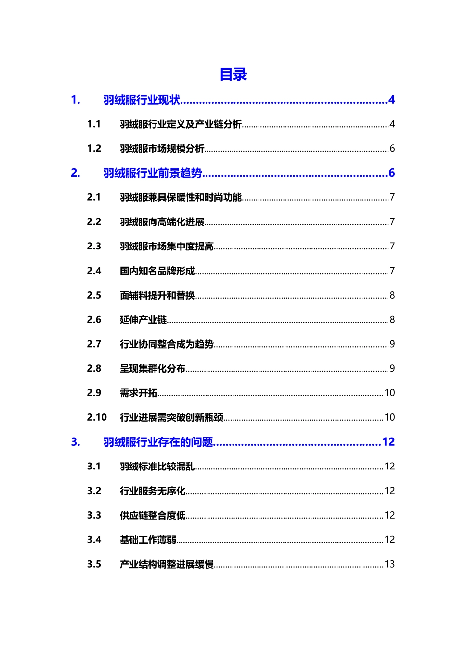 2025羽绒服行业市场调研报告_第2页