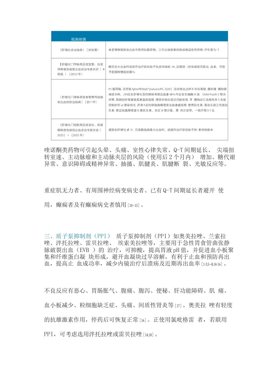 2025肝硬化胃食管静脉曲张破裂的止血药物选用_第3页