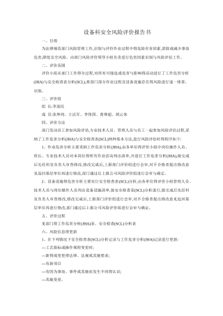 2025风险评价报告