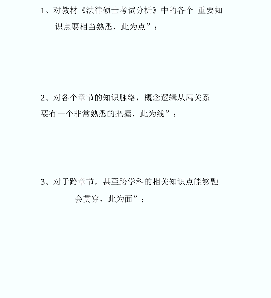 20XX法硕备考：法硕主观题的答题技巧与模板-fashuo_第3页