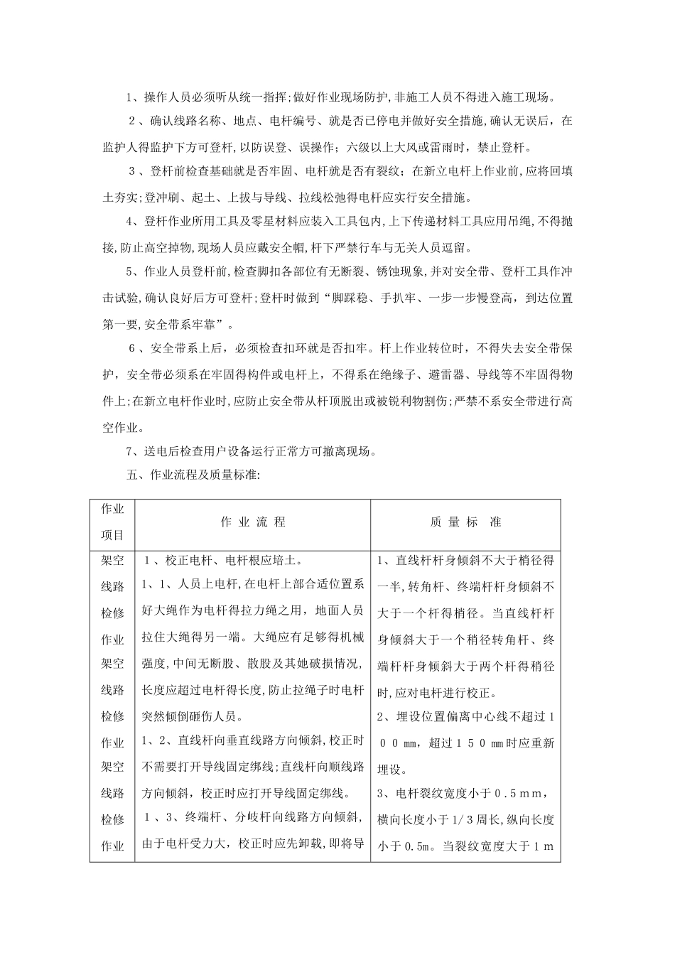 25-架空线路检修作业标准_第2页