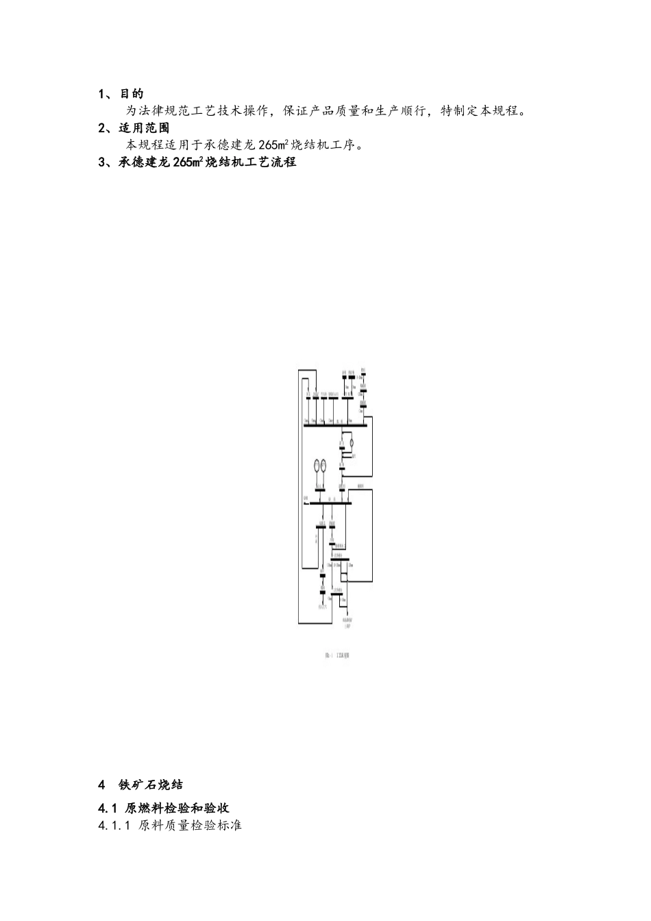 265m2烧结机工艺技术规程_第2页