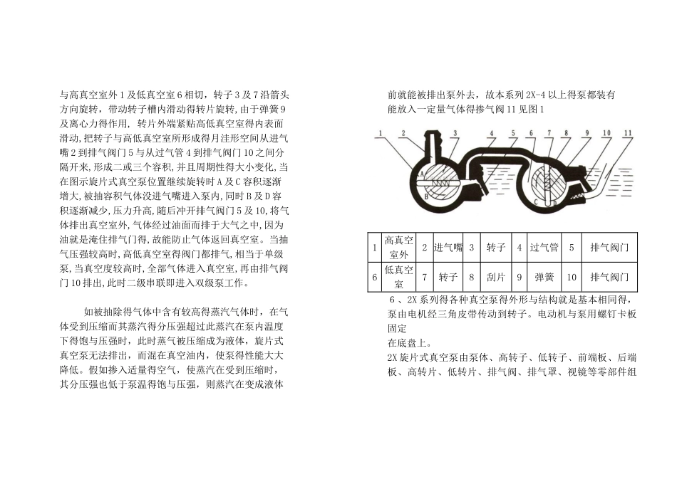2型真空泵说明书_第2页