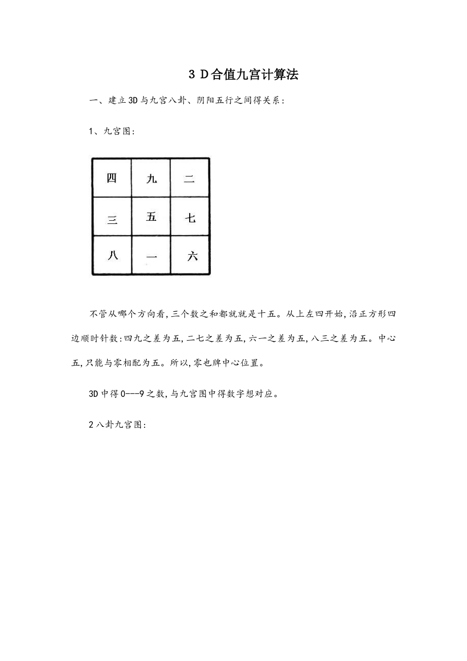 3d合值九宫计算法_第1页