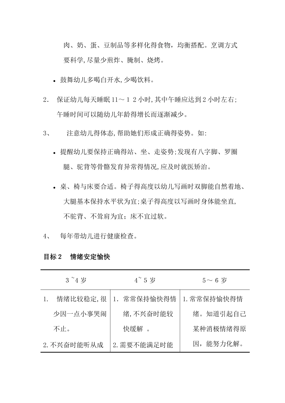 3～6岁儿童学习与发展指南 健康_第3页