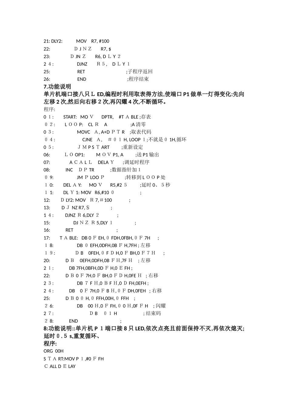 51单片机：LED灯亮灯灭程序设计_第3页