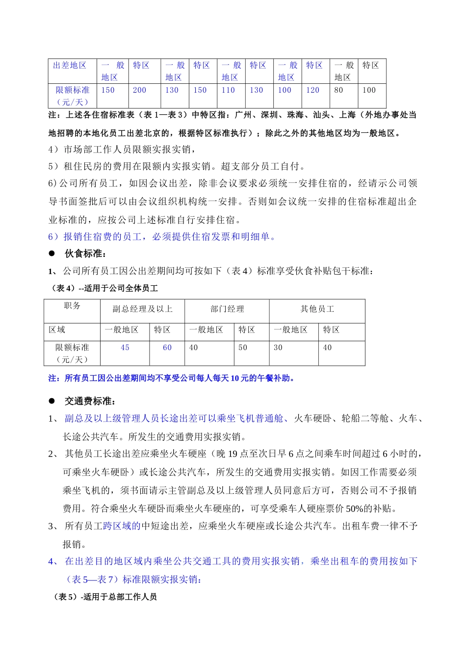85.出差费用管理制度_第2页