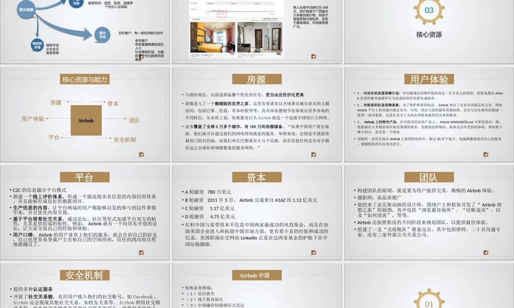 Airbnb商业模式分析解析PPT专业课件