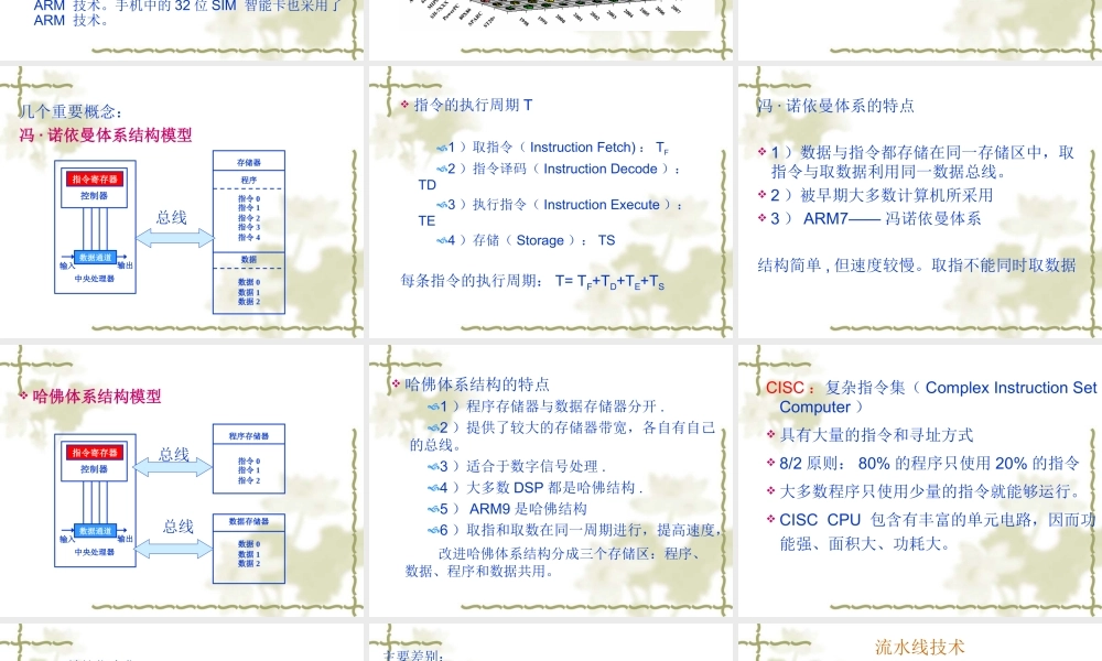 ARM体系架构解析优质PPT课件