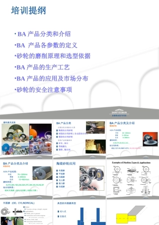 BA砂轮培训专题培训课件