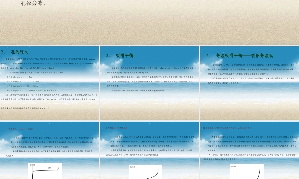 BET的原理及使用方法PPT专业课件