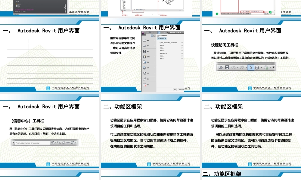 BIM软件基础操作PPT专业课件