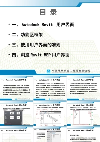 BIM软件基础操作PPT专业课件