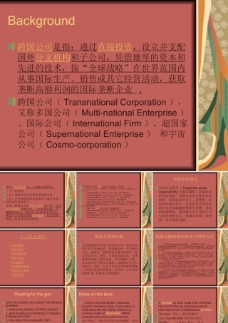 Bizreading3unit2专题培训课件