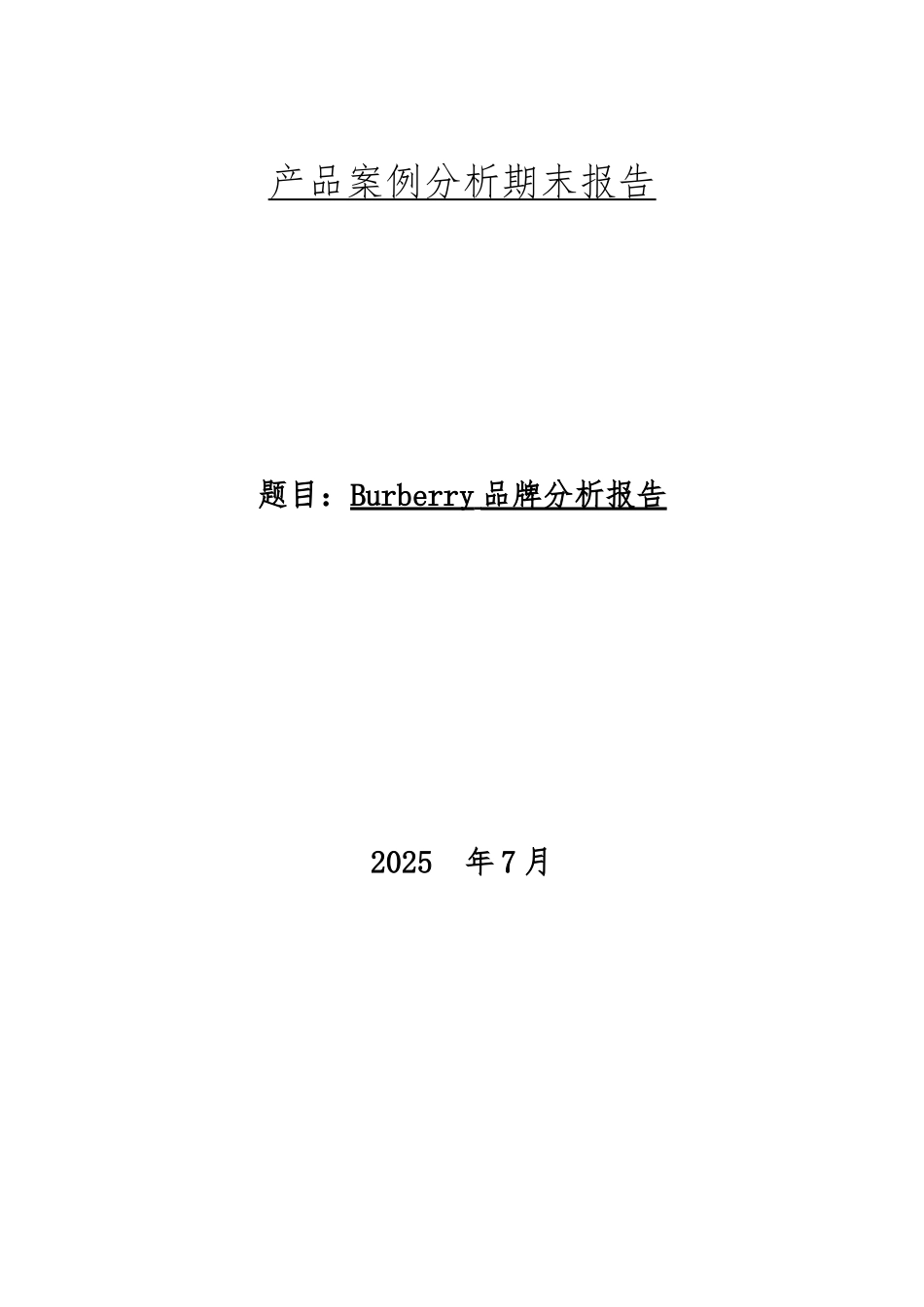 Burberry产品案例分析_第2页