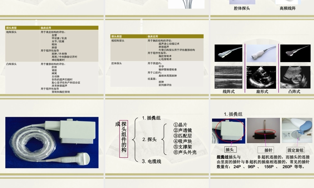 B超探头的清洁消毒