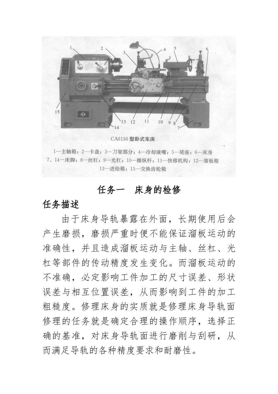 CA6136车床检修与装配_第2页