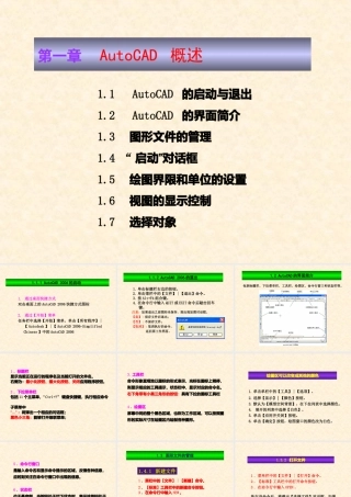 CAD详细教程从入门到精通PPT专业课件