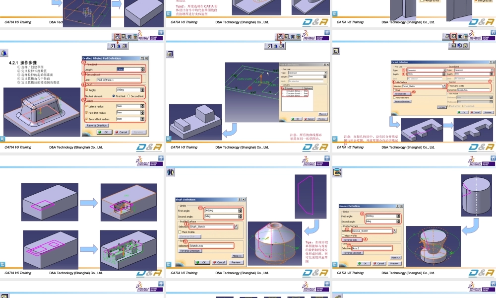 CATIA自学快速入门专题培训课件