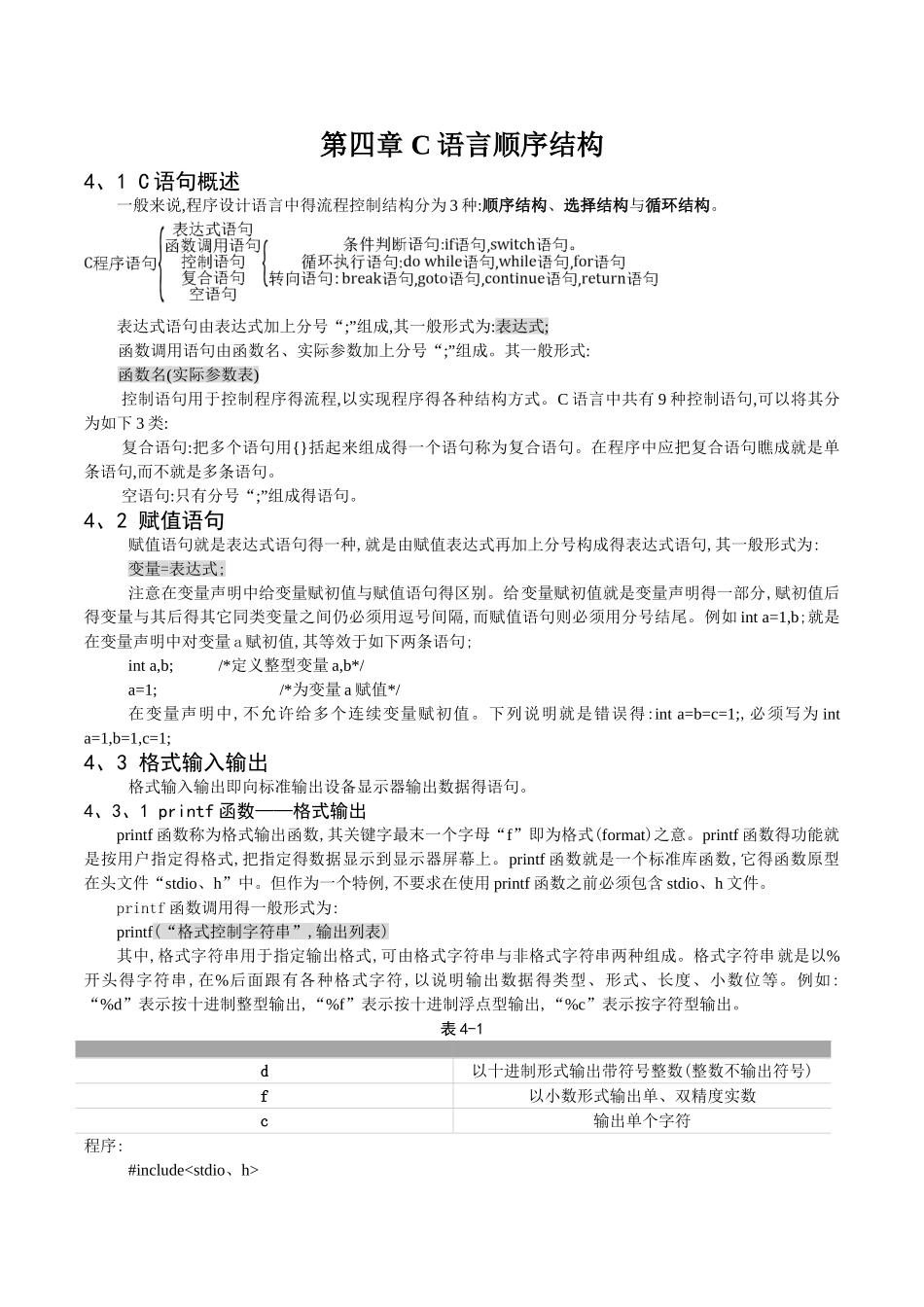 C语言顺序结构_第1页