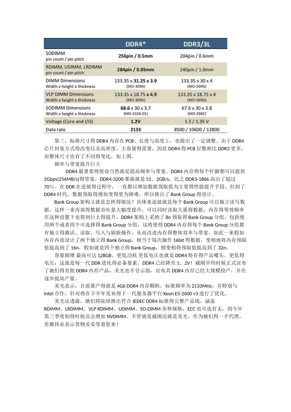 DDR4与DDR3的区别分析_第2页
