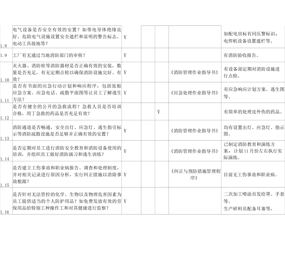 EICC管理体系审核检查表_第2页
