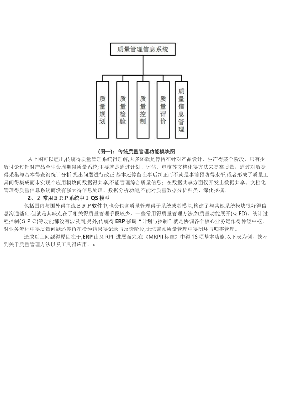 ERP质量管理系统的设计与应用_第2页