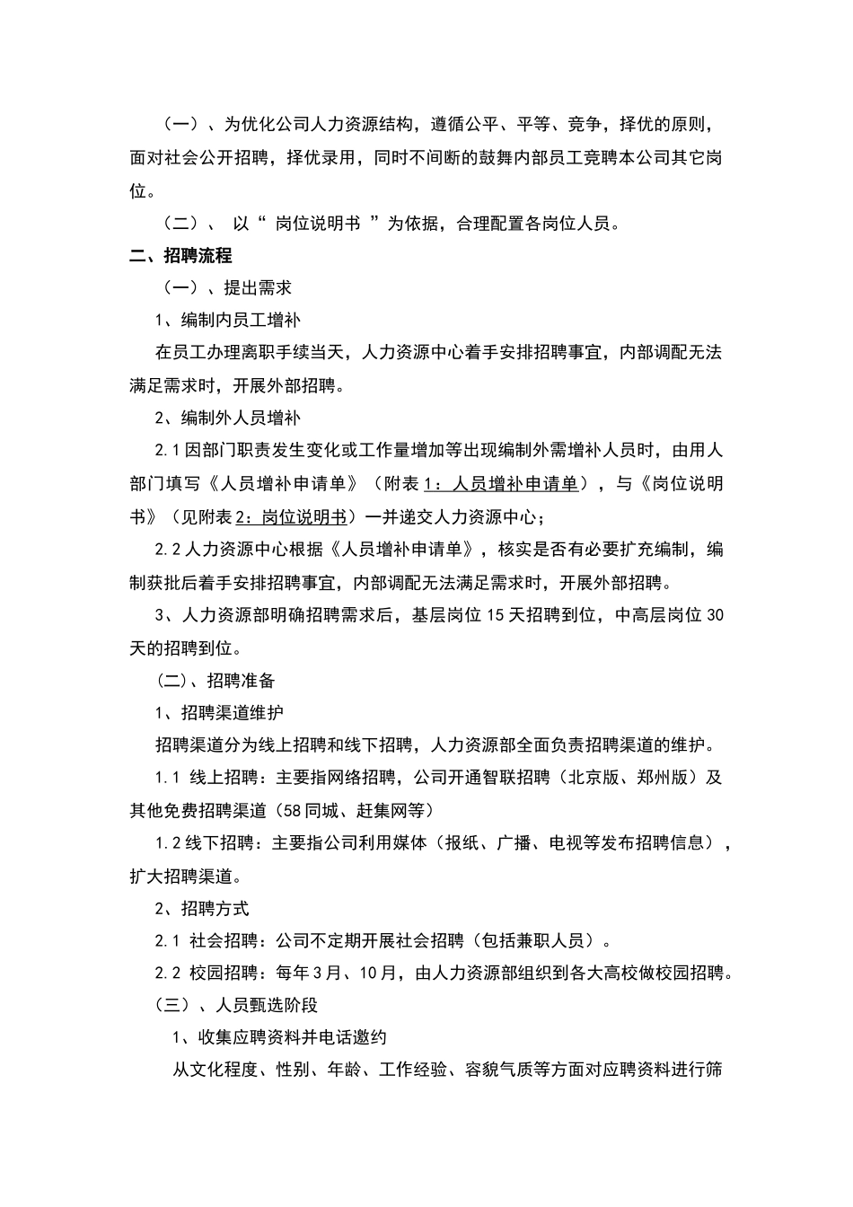 HR14004招聘管理办法_第2页