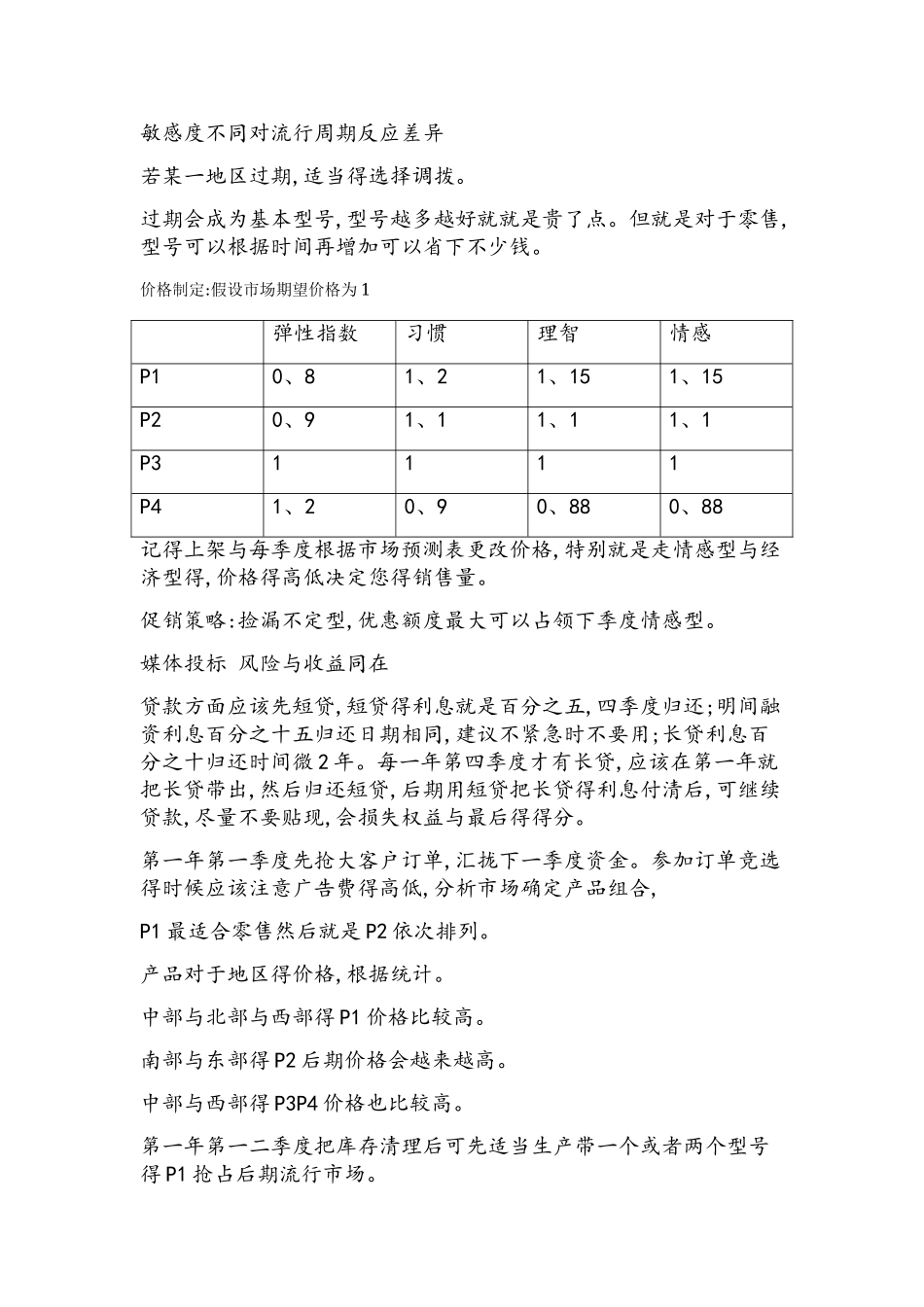 ITMC营销沙盘心得技巧_第3页