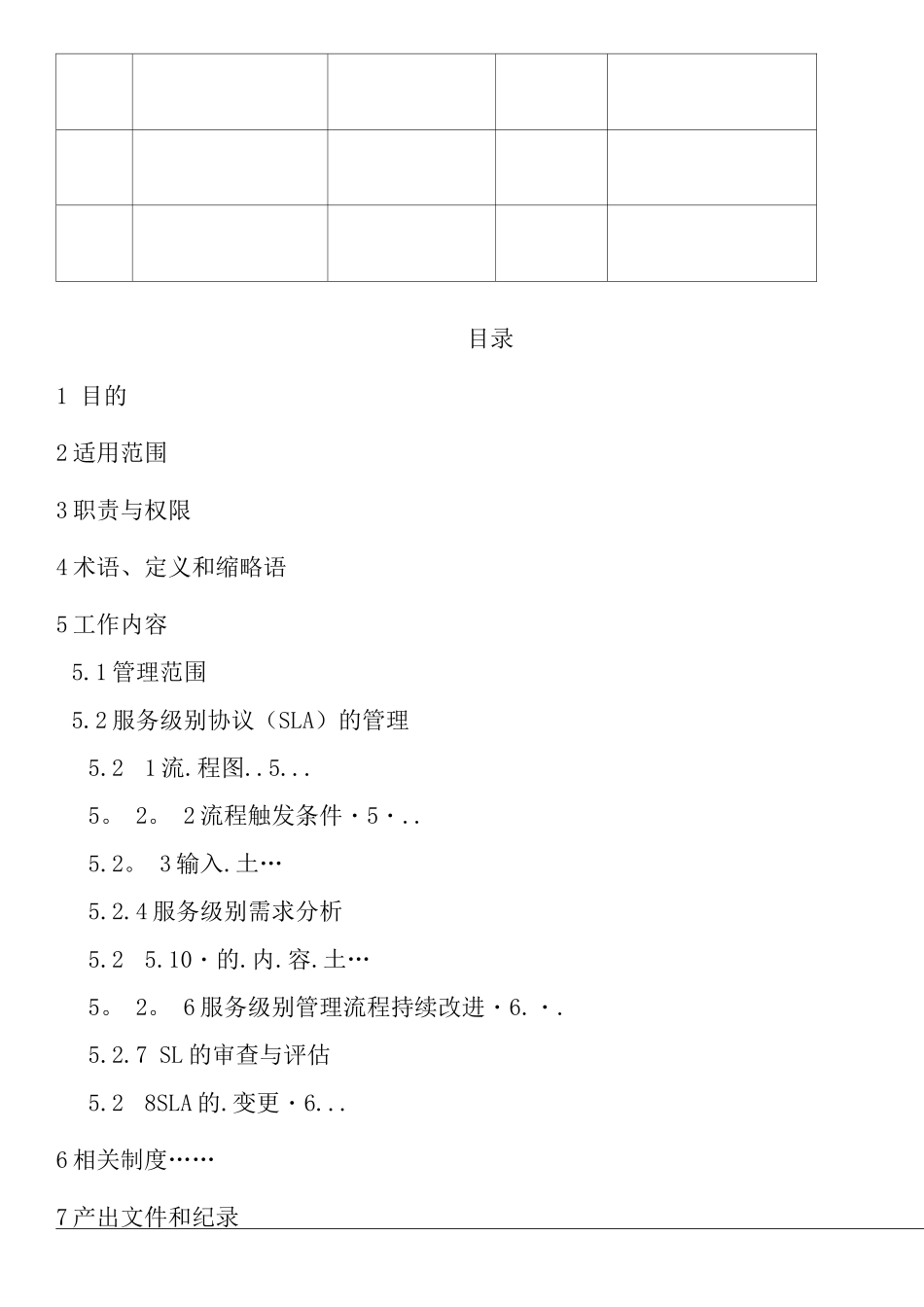 ITSS-服务级别管理制度_第2页