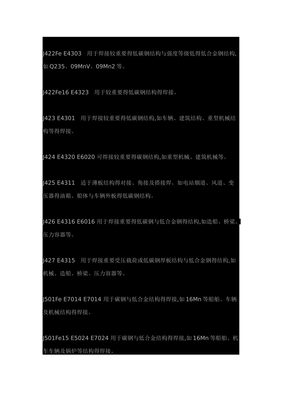 J422焊条与E50焊条的区别_第3页