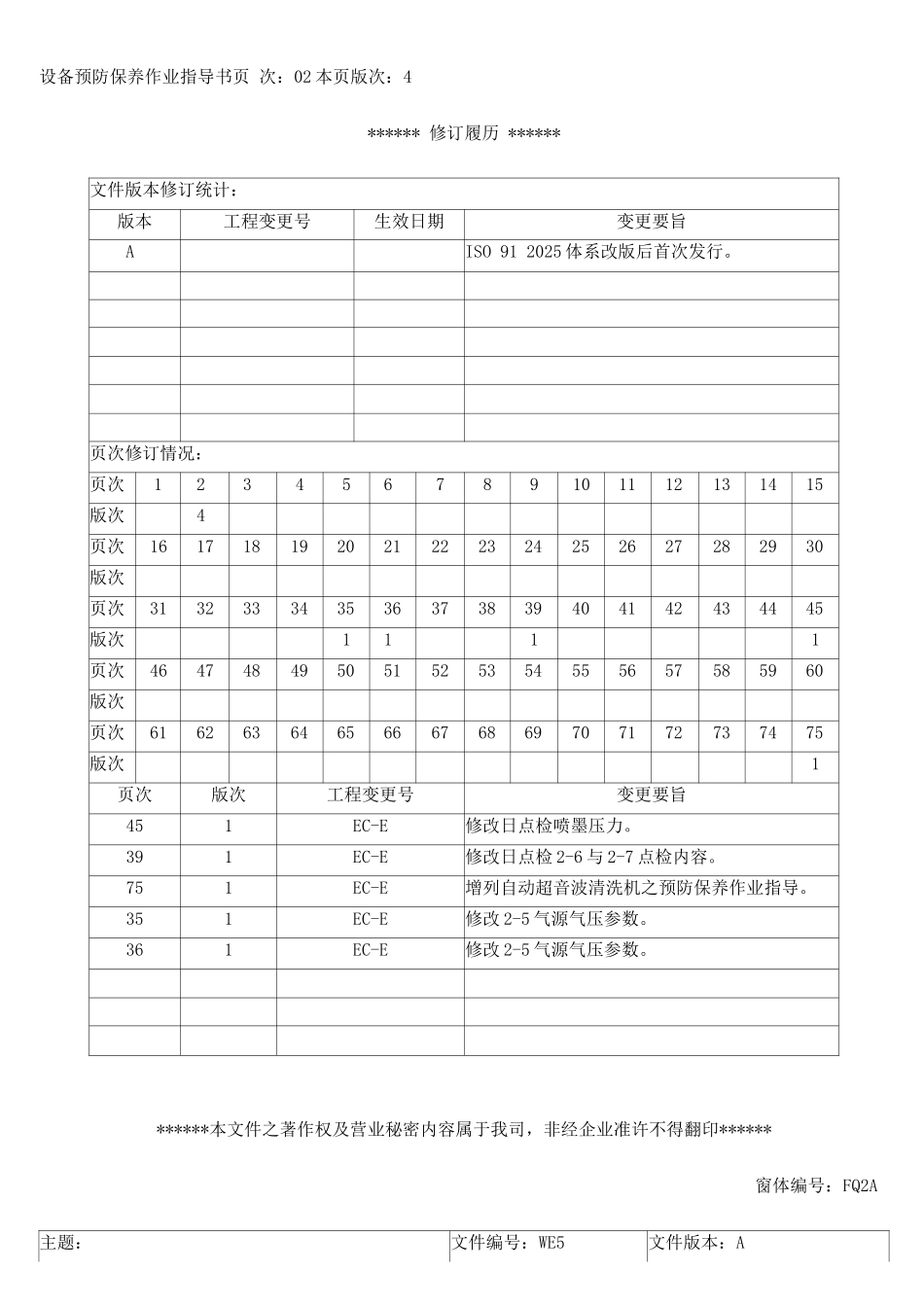 LCD行业富相科技设备预防保养作业指导书修正)_第2页