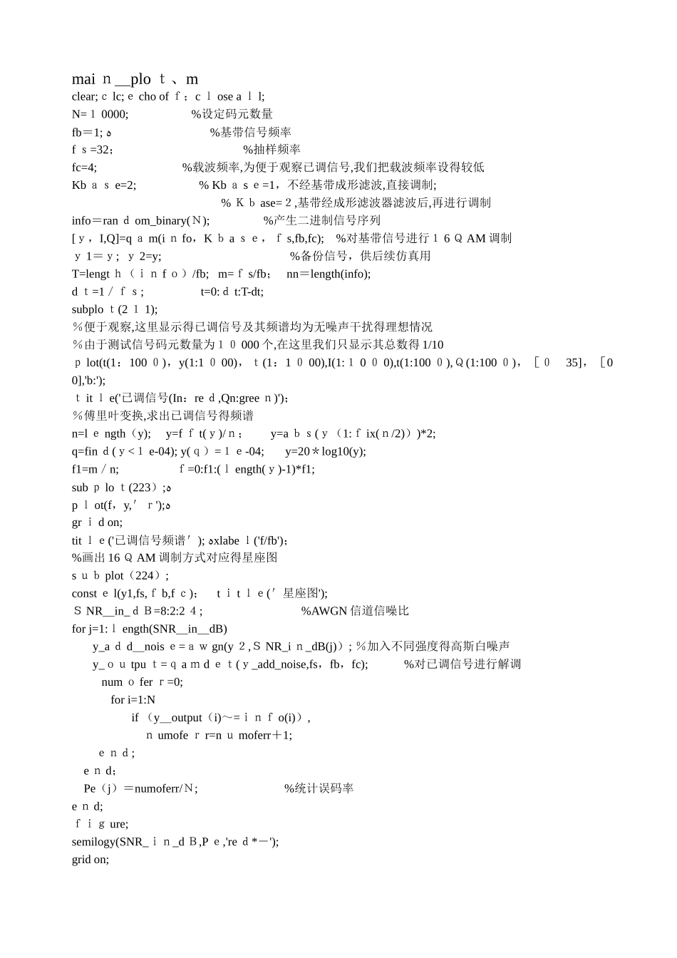 matlab环境下16qam调制及解调仿真程序说明_第3页