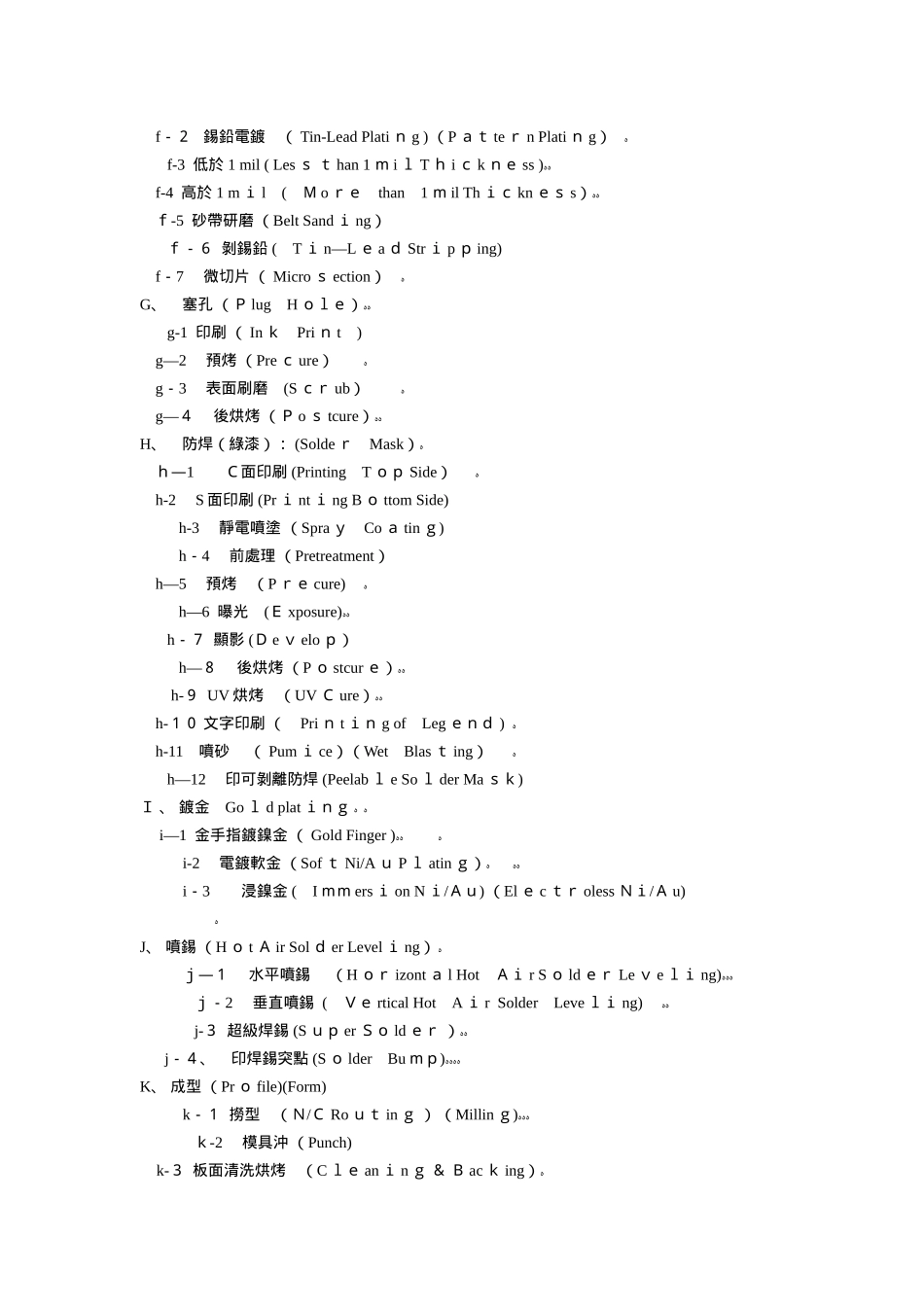 PCB行业专业词汇大全_第2页