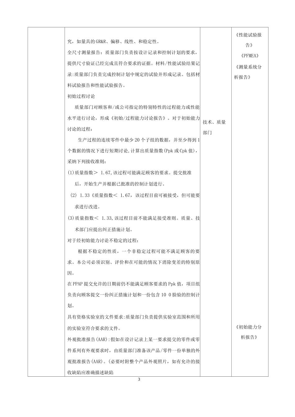 PPAP生产件批准管理程序_第3页